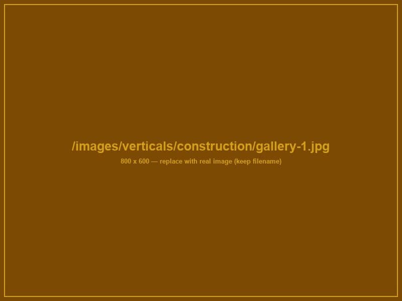 Construction gallery 1